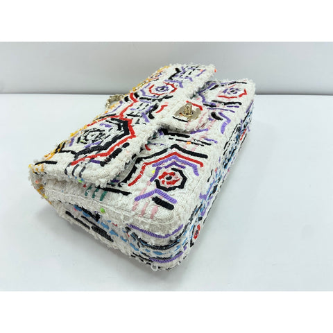 CHANEL Sequin Shoulder Bag multicolor WS34129