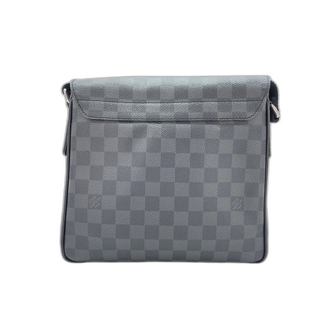LOUIS VUITTON District Shoulder Bag black WS34132