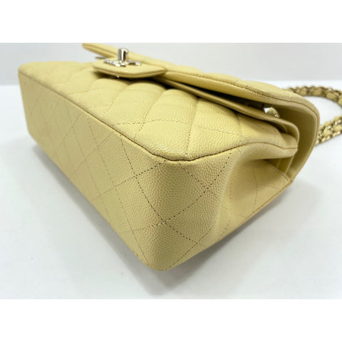 CHANEL Matelasse Shoulder Bag yellow WS34135