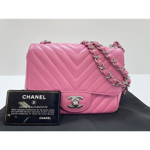 CHANEL Shoulder Bag pink WS34136