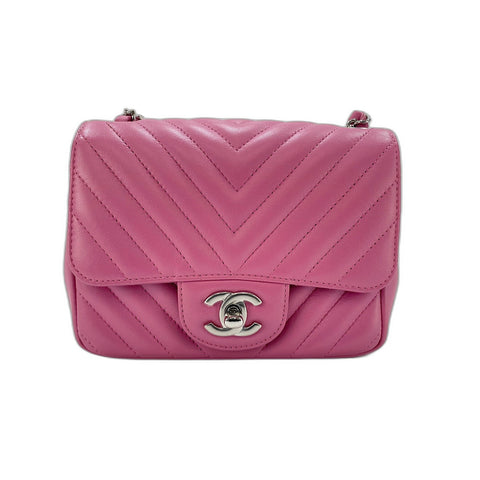 CHANEL Shoulder Bag pink WS34136