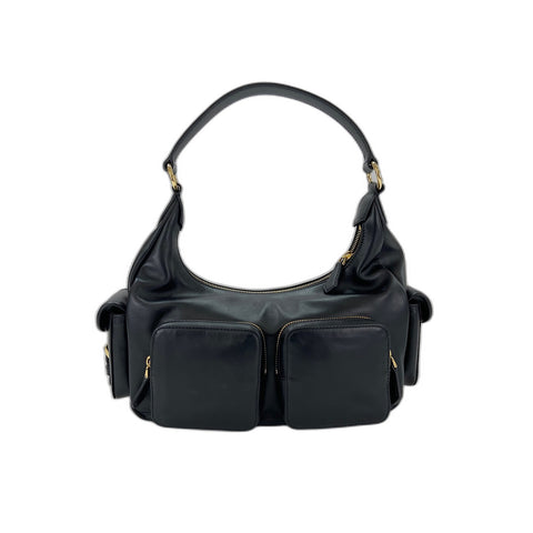 Miu Miu pocket Shoulder Bag black WS34139