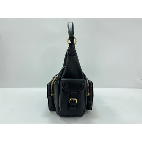 Miu Miu pocket Shoulder Bag black WS34139