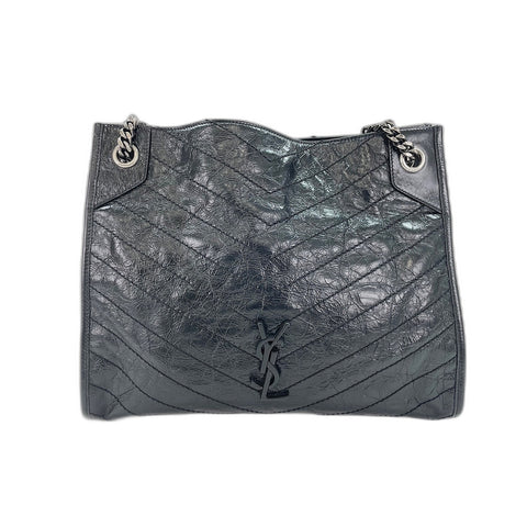 SAINT LAURENT PARIS Niki Tragetasche schwarz WS34140
