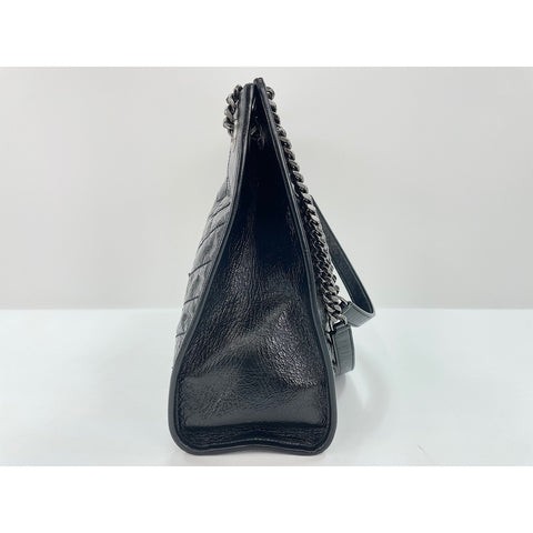 SAINT LAURENT PARIS Niki Tragetasche schwarz WS34140