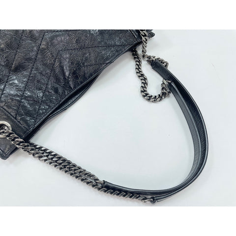 SAINT LAURENT PARIS Niki Tragetasche schwarz WS34140