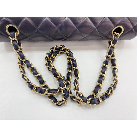 CHANEL Matelasse Shoulder Bag Navy WS34141