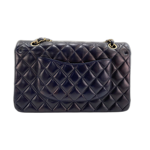 CHANEL Matelasse Shoulder Bag Navy WS34141