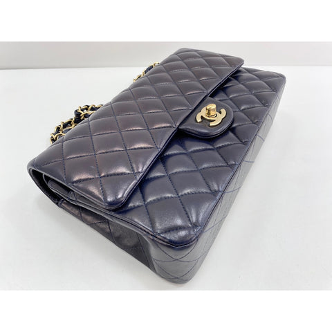 CHANEL Matelasse Shoulder Bag Navy WS34141