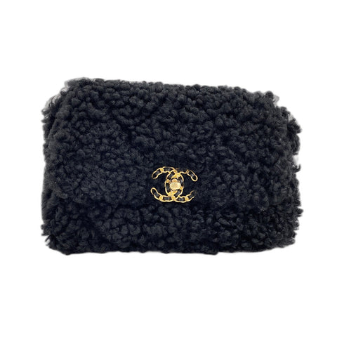 CHANEL Shoulder Bag black WS34143