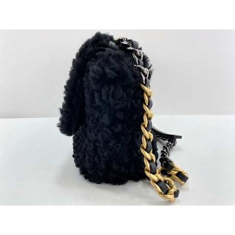CHANEL Shoulder Bag black WS34143