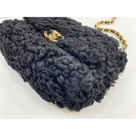 CHANEL Shoulder Bag black WS34143