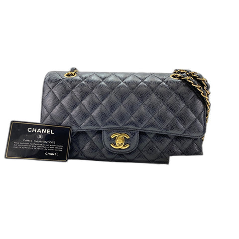 CHANEL Matelasse Shoulder Bag black WS34144
