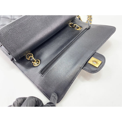 CHANEL Matelasse Shoulder Bag black WS34145