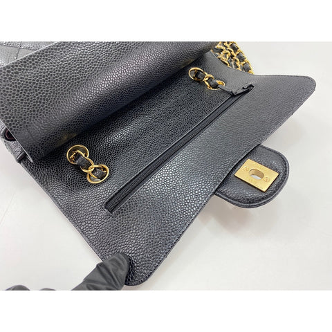 CHANEL Matelasse Shoulder Bag black WS34146