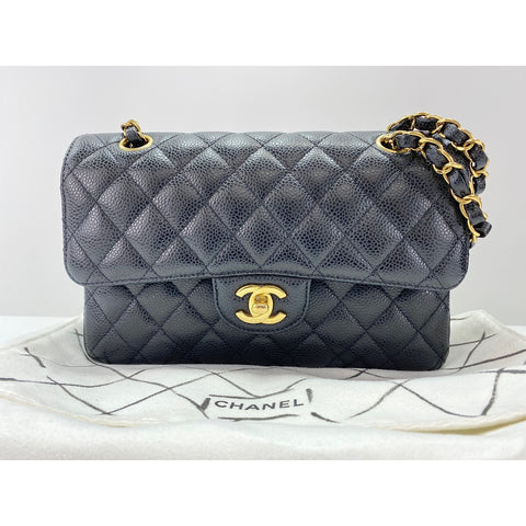 CHANEL Matelasse Shoulder Bag black WS34146