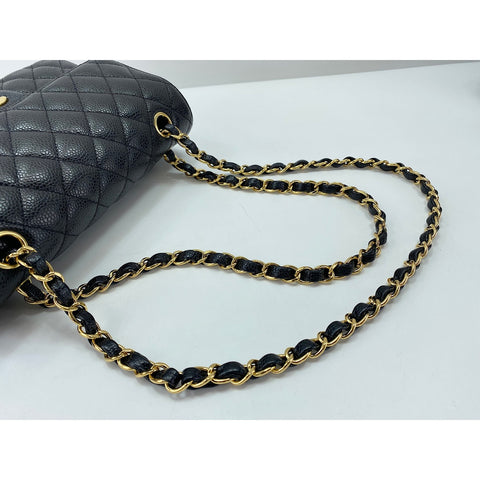CHANEL Matelasse Shoulder Bag black WS34146