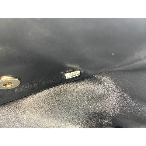 CHANEL Mini Matelasse Shoulder Bag black WS34149
