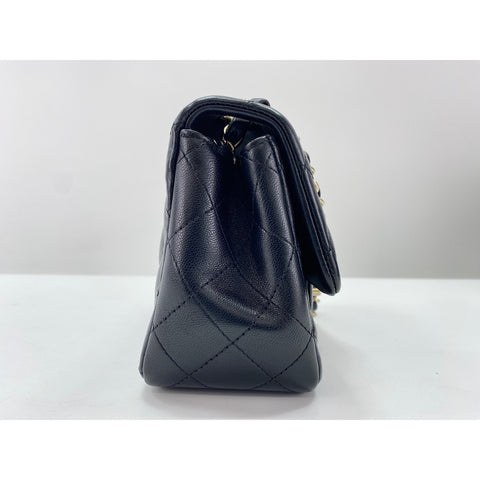 CHANEL Mini Matelasse Shoulder Bag black WS34149