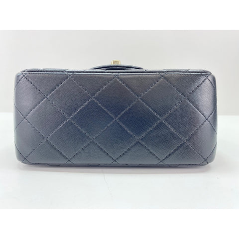 CHANEL Mini Matelasse Shoulder Bag black WS34149