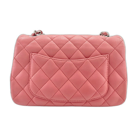 CHANEL Mini Matelasse Shoulder Bag pink WS34151