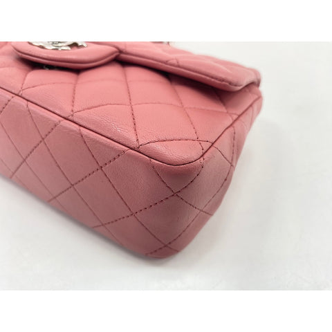 CHANEL Mini Matelasse Shoulder Bag pink WS34151