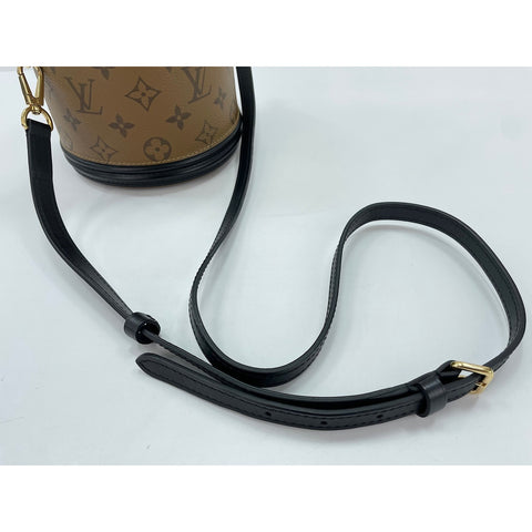 LOUIS VUITTON Cannes Shoulder Bag Brown WS34152