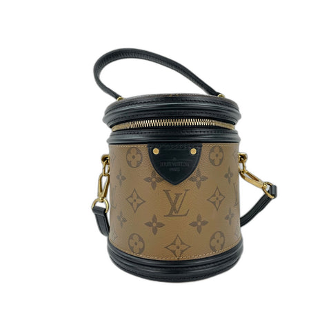 LOUIS VUITTON Cannes Shoulder Bag Brown WS34152
