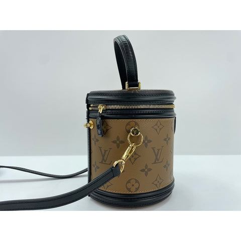 LOUIS VUITTON Cannes Shoulder Bag Brown WS34152