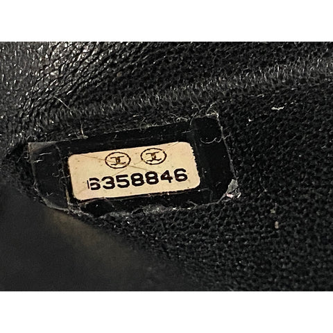 CHANEL Matelasse Shoulder Bag black WS34153