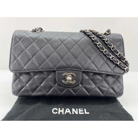 CHANEL Matelasse Shoulder Bag black WS34153