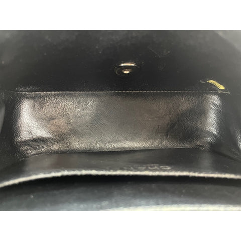 CHANEL Mini Matelasse Shoulder Bag black WS34155