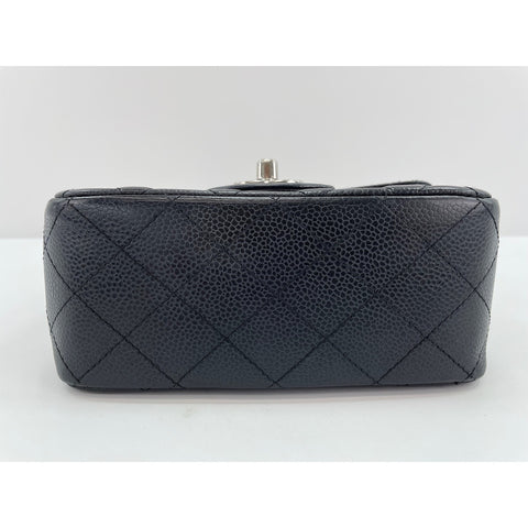 CHANEL Mini Matelasse Shoulder Bag black WS34155