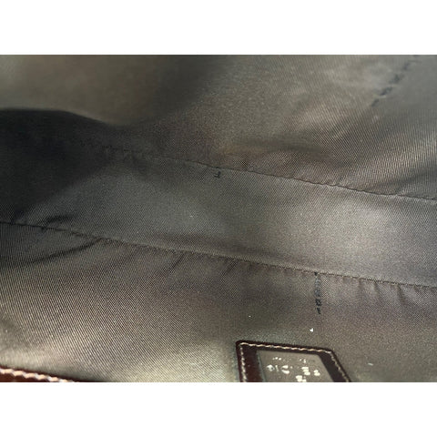FENDI Mamma bucket Shoulder Bag Navy WS34158