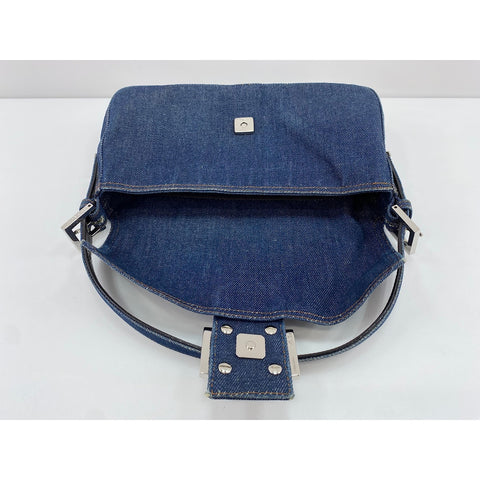FENDI Mamma bucket Shoulder Bag Navy WS34158