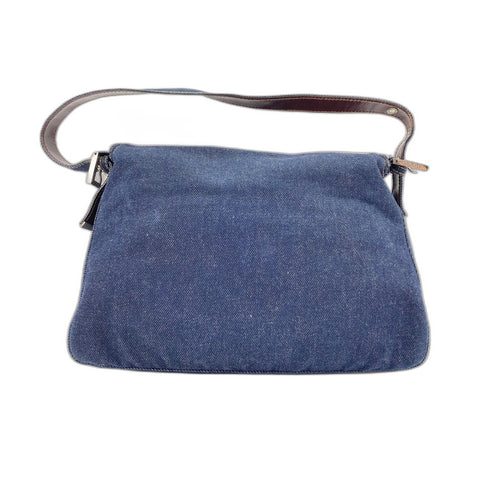 FENDI Mamma bucket Shoulder Bag Navy WS34159