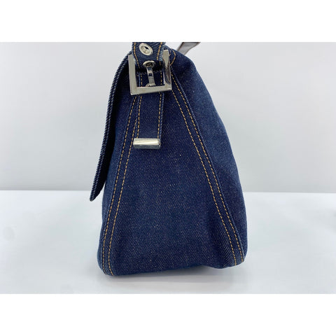 FENDI Mamma bucket Shoulder Bag Navy WS34159