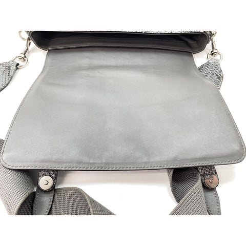 GUCCI Double G Shoulder Bag gray WS34160