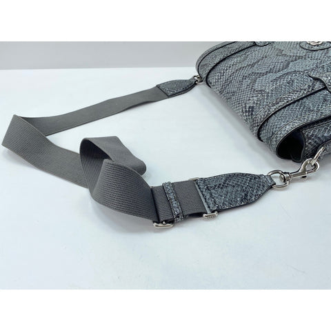 GUCCI Double G Shoulder Bag gray WS34160