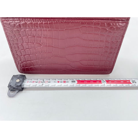 SAINT LAURENT PARIS Sunset Shoulder Bag Red WS34164