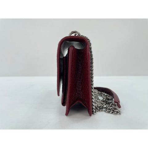 SAINT LAURENT PARIS Sunset Shoulder Bag Red WS34164