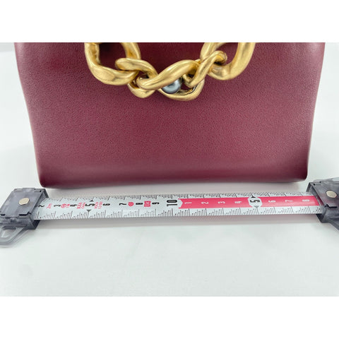 CHANEL Mini Matelasse Shoulder Bag Red WS34166