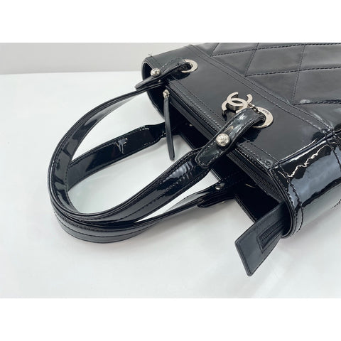 CHANEL Paris Biarritz Tote Bag black WS34167