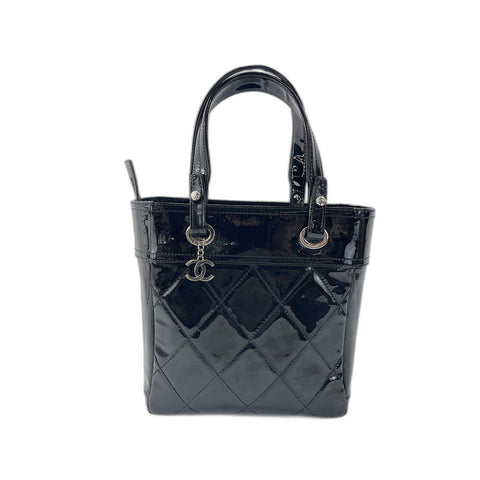 CHANEL Paris Biarritz Tote Bag black WS34167