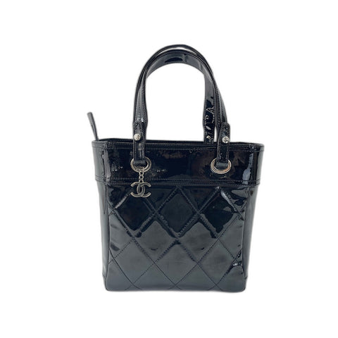 CHANEL Paris Biarritz Tote Bag black WS34167