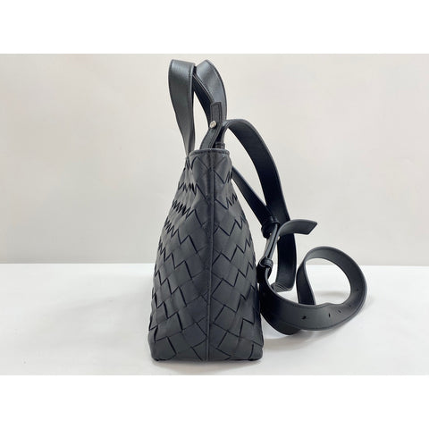 BOTTEGAVENETA zipper tote Shoulder Bag black WS34170