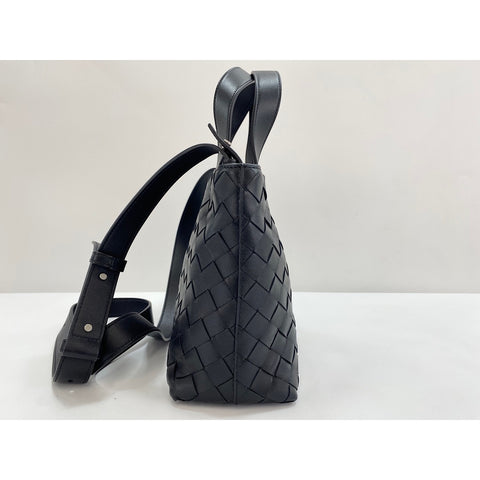 BOTTEGAVENETA zipper tote Shoulder Bag black WS34170