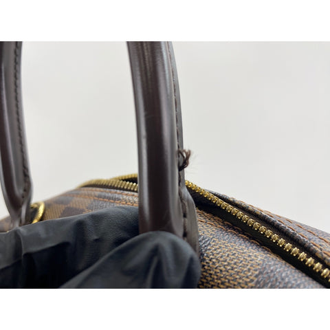 LOUIS VUITTON Deauville Handbag Brown WS34174