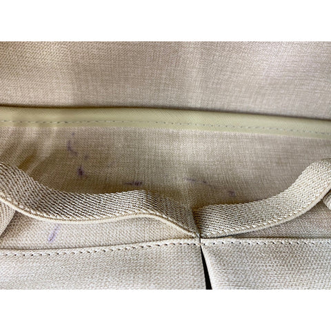 LOUIS VUITTON Deauville Handbag Brown WS34174