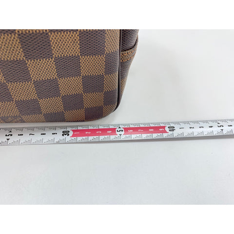 LOUIS VUITTON Deauville Handbag Brown WS34174
